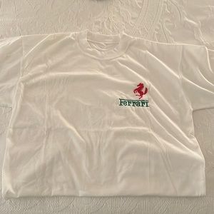FERRARI WHITE TEE